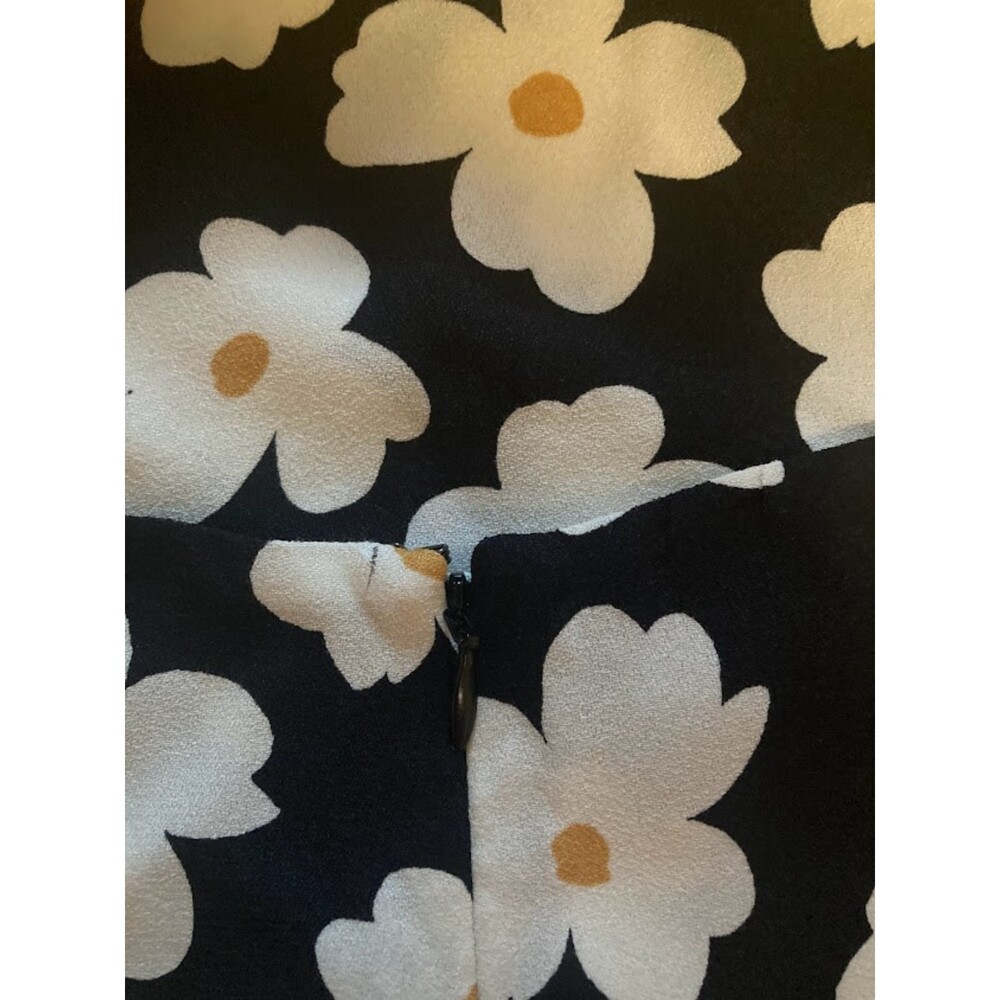 Reformation Gemma Coconut Dress floral halter wrap NWT Size 8 - Picture 16 of 16